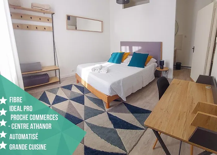 Artbleu -Tout Confort - Ideal Pros - Proche Commerces