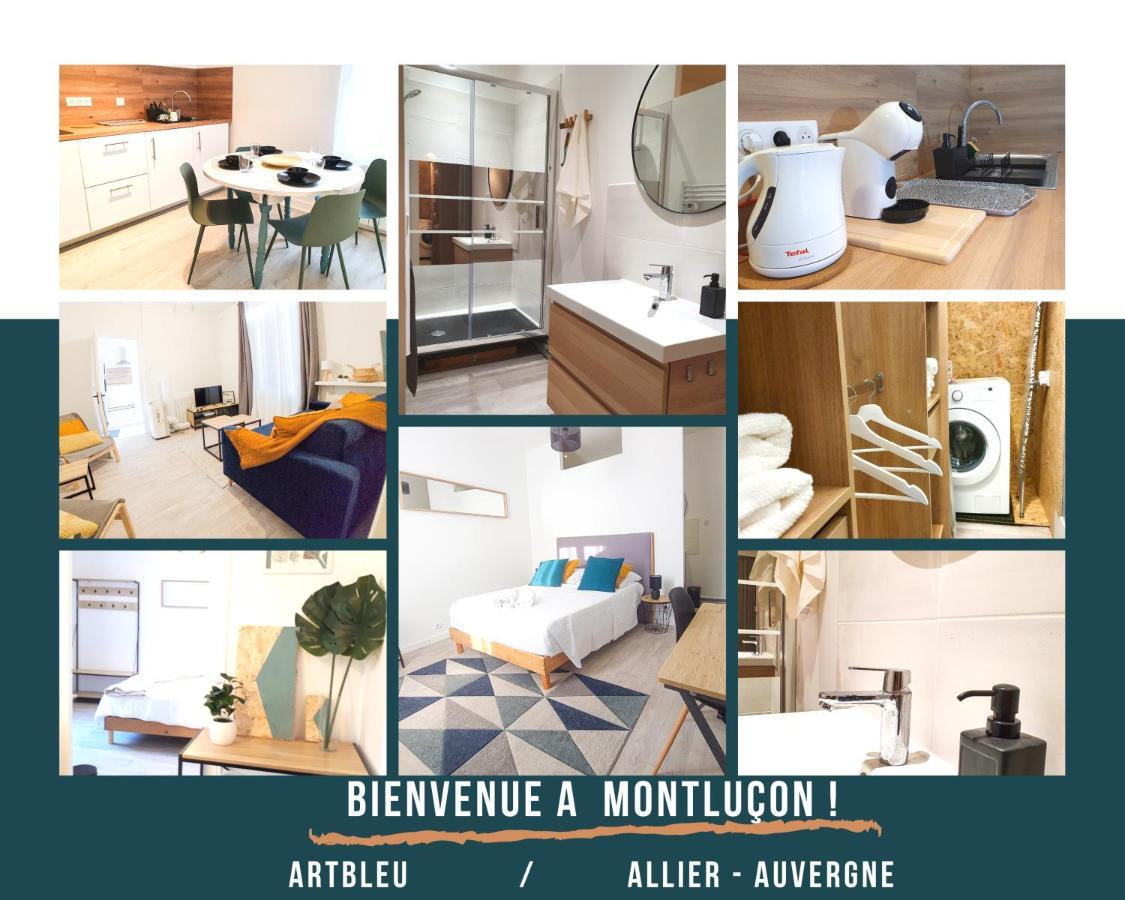 Artbleu -tout Confort - Ideal Pros - Proche Commerces Apartment Montluçon